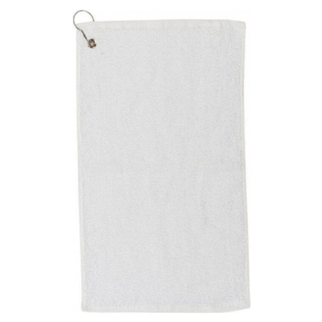 Towel City Luxusní sportovní froté ručník na ruce s háčkem 550 g/m