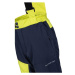 ALPINE PRO HERDO Chlapecké lyžařské kalhoty, žlutá, velikost