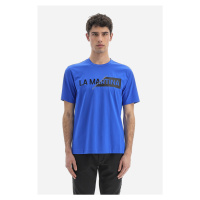 Tričko la martina man s/s t-shirt jersey silky f modrá