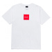 Huf T-shirt ss essentials box logo Bílá