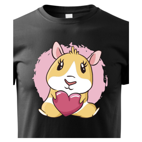 Dětské tričko pro milovníky zvířat - Morčatko - tričko na narozeniny BezvaTriko