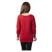 Urban Classics Ladies Wideneck Crewneck red