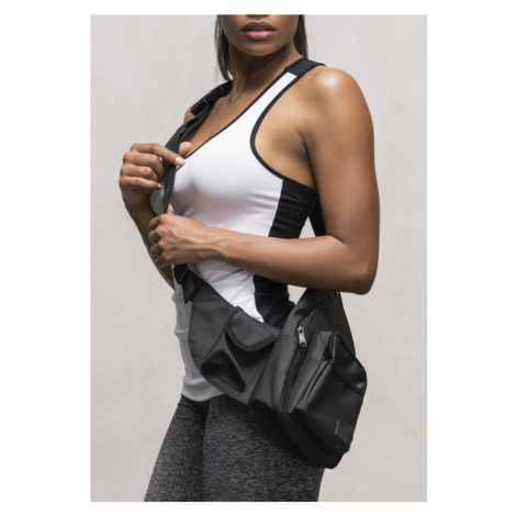 Multi Pocket Shoulder Bag - black/black Urban Classics