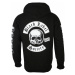 mikina s kapucí pánské Black Label Society - LOGO - PLASTIC HEAD - PH11921HSW