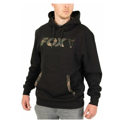Fox Fishing Mikina Lightweight Pullover Hoody Black/Camo Print