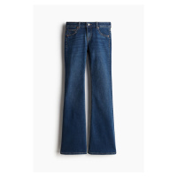 H & M - Flared Low Jeans - modrá