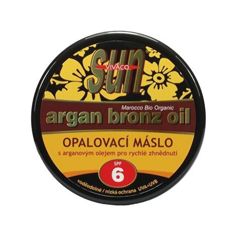 VIVACO Arganové opalovací máslo OF 6 200 ml