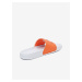 Bílo-oranžové dámské pantofle Converse All Star Slide