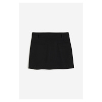 H & M - Elegantní minisukně - černá
