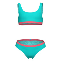 Arena essentials bralette bikini girls water/calypso coral