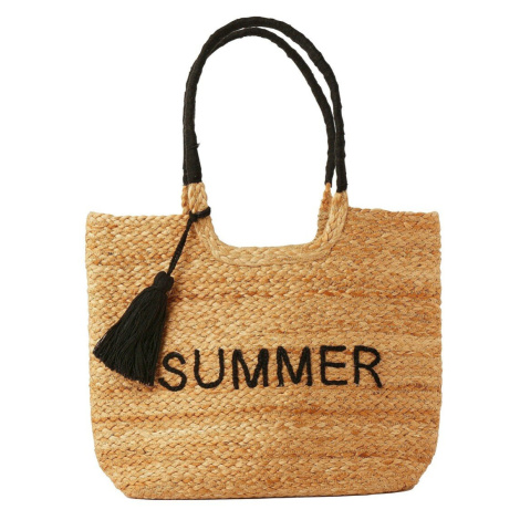 Plážová taška s výšivkou "summer", juta Blancheporte