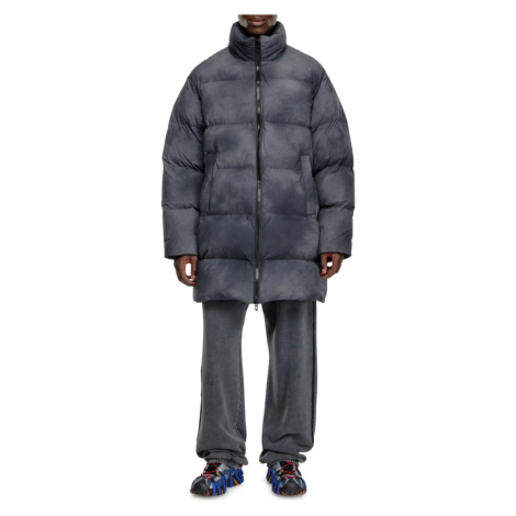 Bunda diesel w-raveel-long jacket black 2