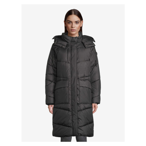 Černý dámský prošívaný kabát Tom Tailor Denim Arctic Puffer - Dámské