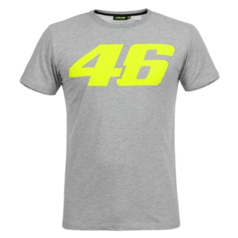 Valentino Rossi pánské tričko grey VR46 yellow Core
