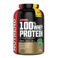 Nutrend 100% Whey Protein 2250 g, banán+jahoda