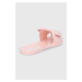 Žabky Melissa dámské, růžová barva, na plochém podpatku