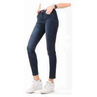 Lee Scarlett High Crop Skinny Cropped L32BAIFA Modrá