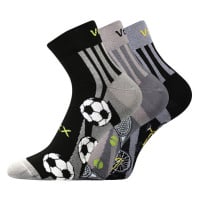 Pánské ponožky VoXX - Abras, černá, šedá Barva: Mix barev