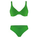 Claudy dámské nevyztužené plavky zelená