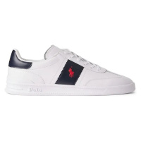 Kožené sneakers boty Polo Ralph Lauren Hrt Aera bílá barva, 809954593001.100