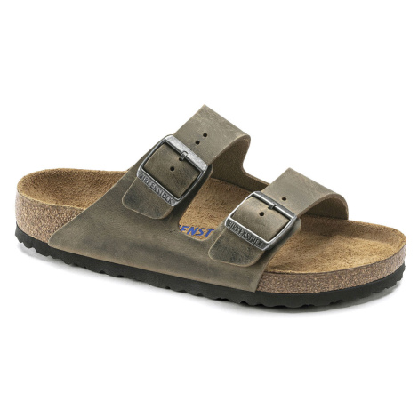 Birkenstock Arizona FL WB Faded Khaki Narrow Fit