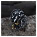 prsten Vintage Indian Jaguar - Warrior Skull