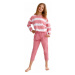 Dívčí pyžamo Taro 2619 Cara růžové | růžová