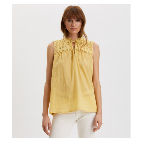 Halenka odd molly finest embroidery blouse žlutá