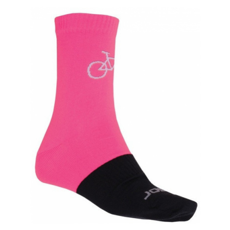 Ponožky SENSOR Tour Merino Wool růžová/černá