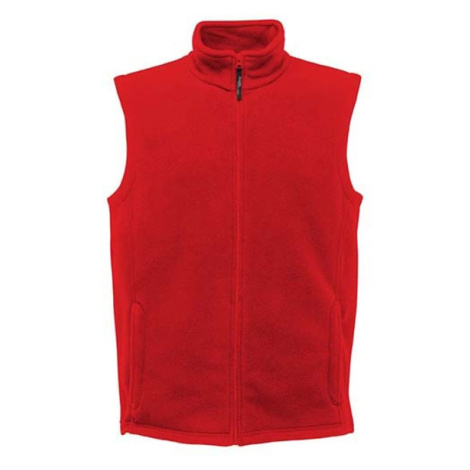 Regatta Pánská fleecová vesta TRA801 Classic Red
