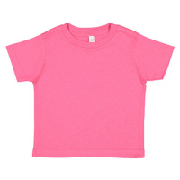 Rabbit Skins Dětské bavlněné triko 3321EU Hot Pink
