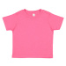 Rabbit Skins Dětské bavlněné triko 3321EU Hot Pink