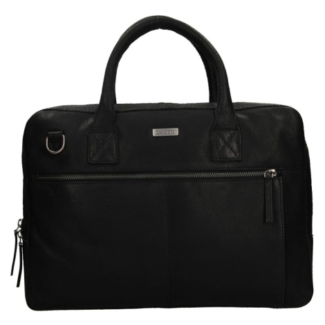 Lagen Pánská kožená business taška BLC/4425/20 - černá