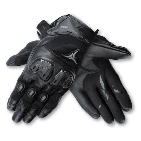 SECA Control II Motorkářské rukavice černé Shima
