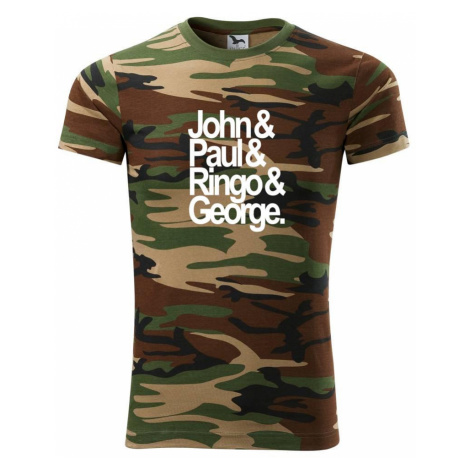 John Paul Ringo George - Army CAMOUFLAGE