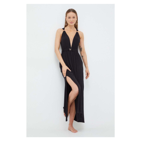 Plážové šaty Karl Lagerfeld Harper černá barva Melissa Odabash