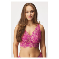 Podprsenka Curvy Preta Fuchsia Bralette Cosabella