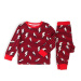 Červené chlapecké pyžamo Agot