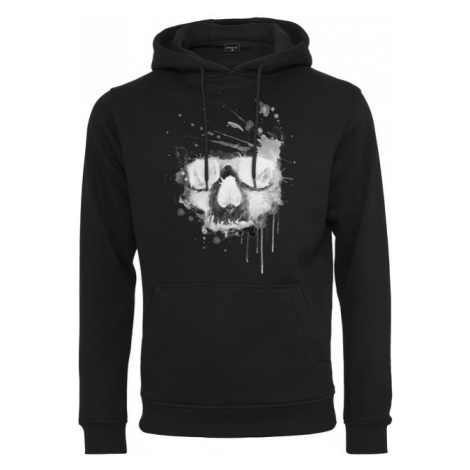 Mr. Tee Waterpaint Skull Hoody black