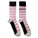 BlackPink ponožky, Stripes &amp; Logo White, unisex