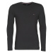 Tommy Hilfiger STRETCH SLIM FIT LONG SLEEVE TEE Tmavě modrá