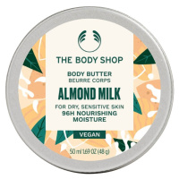 The Body Shop Tělové máslo pro suchou a citlivou pokožku Almond Milk (Body Butter) 50 ml