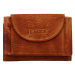 Pohodová kožená peněženka Lagen Latela, caramel