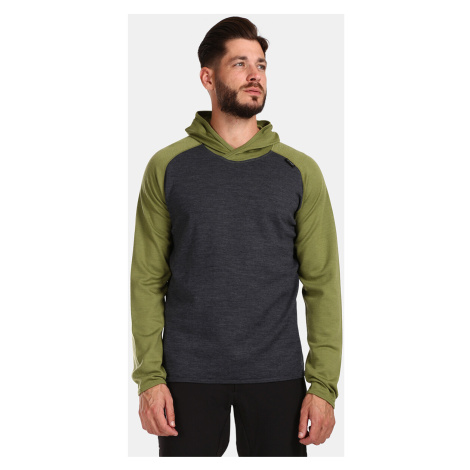 Kilpi Pánský svetr s merino vlny MOSEO-M Zelená