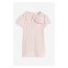 H & M - Šaty's mašlí - růžová
