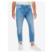 Modré pánské zkrácené straight fit džíny Pepe Jeans Callen 2020