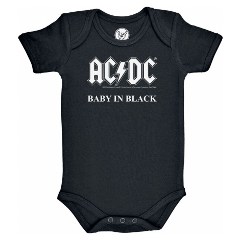 AC/DC Metal-Kids - Baby In Black body černá