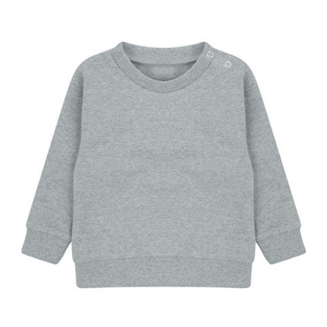 Larkwood Dětská mikina LW800 Heather Grey