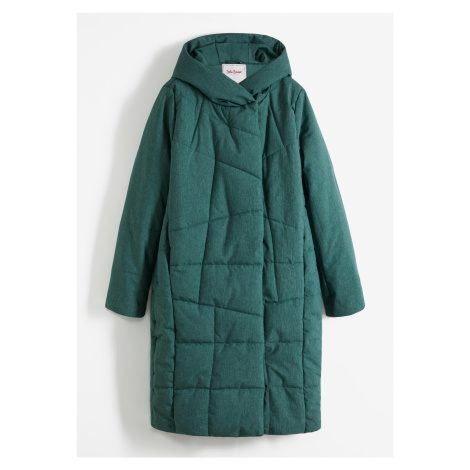 Bonprix JOHN BANER krátký prošívaný kabát Barva: Zelená, Mezinárodní