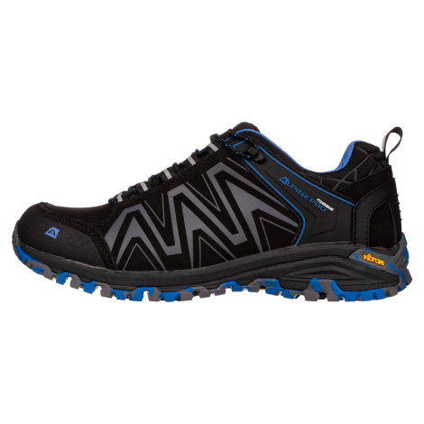 Outdoorová obuv s membránou Alpine Pro OBAQE - černá